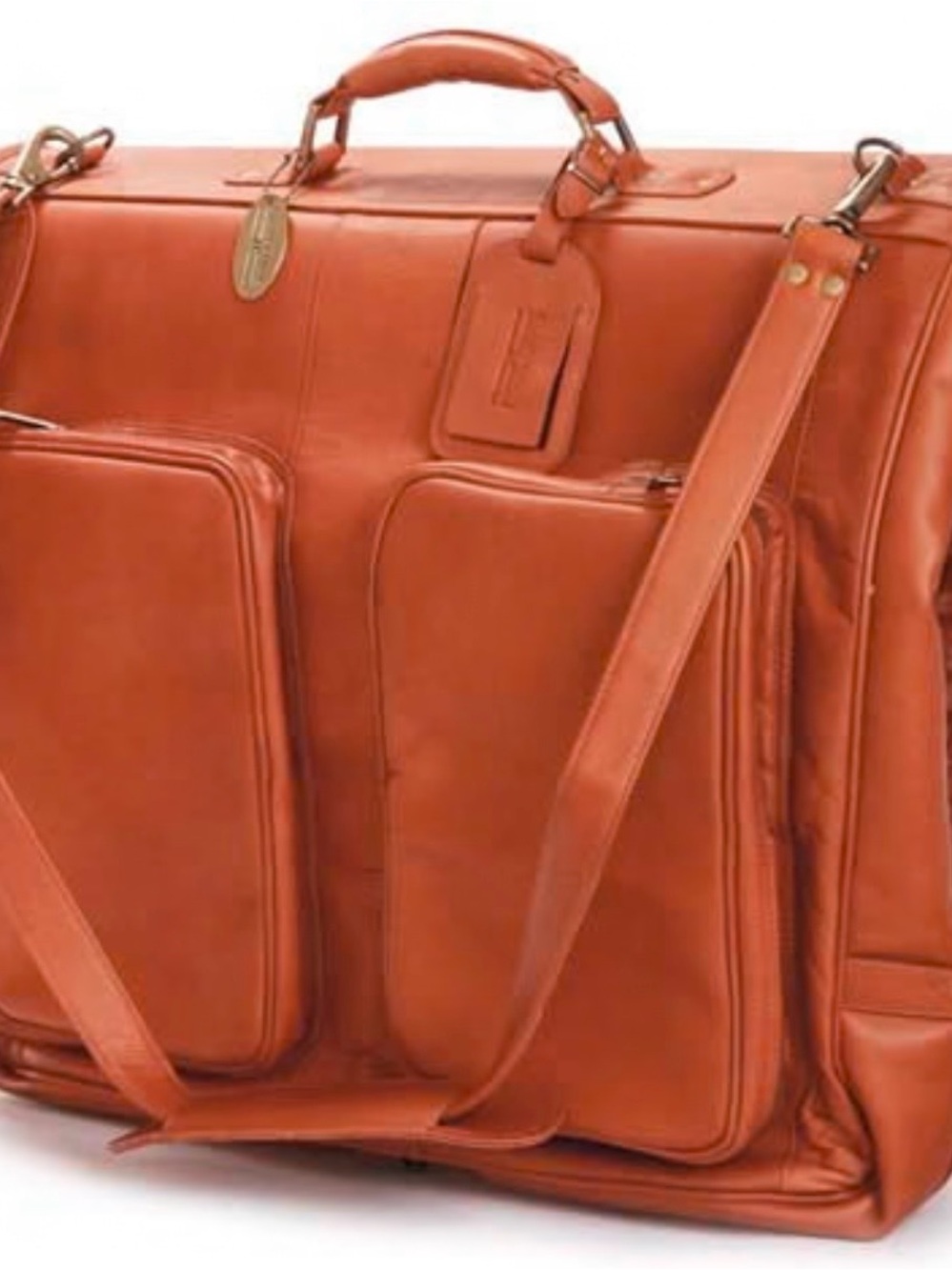 Men's or ladies leather garment bag
